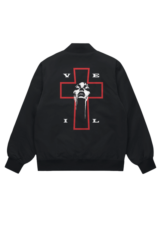 Veil Roses Soul less Bomber Jacket